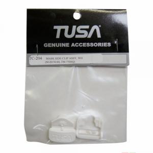 Пряжка для маски Tusa M-20/30/40/7500 белая